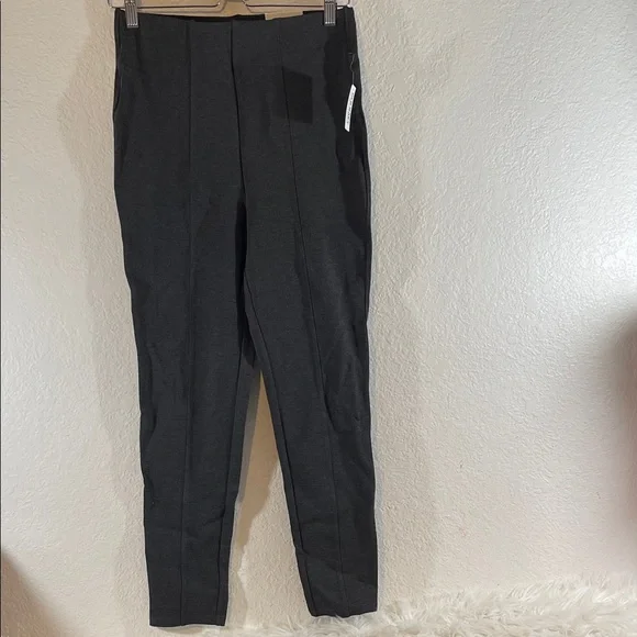 OLD NAVY Extra High-Waisted Stevie Skinny Pants Dark Heather Gray Size M NEW - Picture 2 of 11
